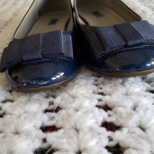 Ecco Navy Blue Patent Leather shoes